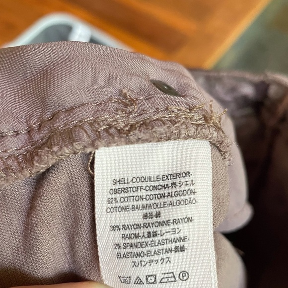 NWT Free People Velvet Crop Pants Taupe Size 26 - Picture 10 of 11